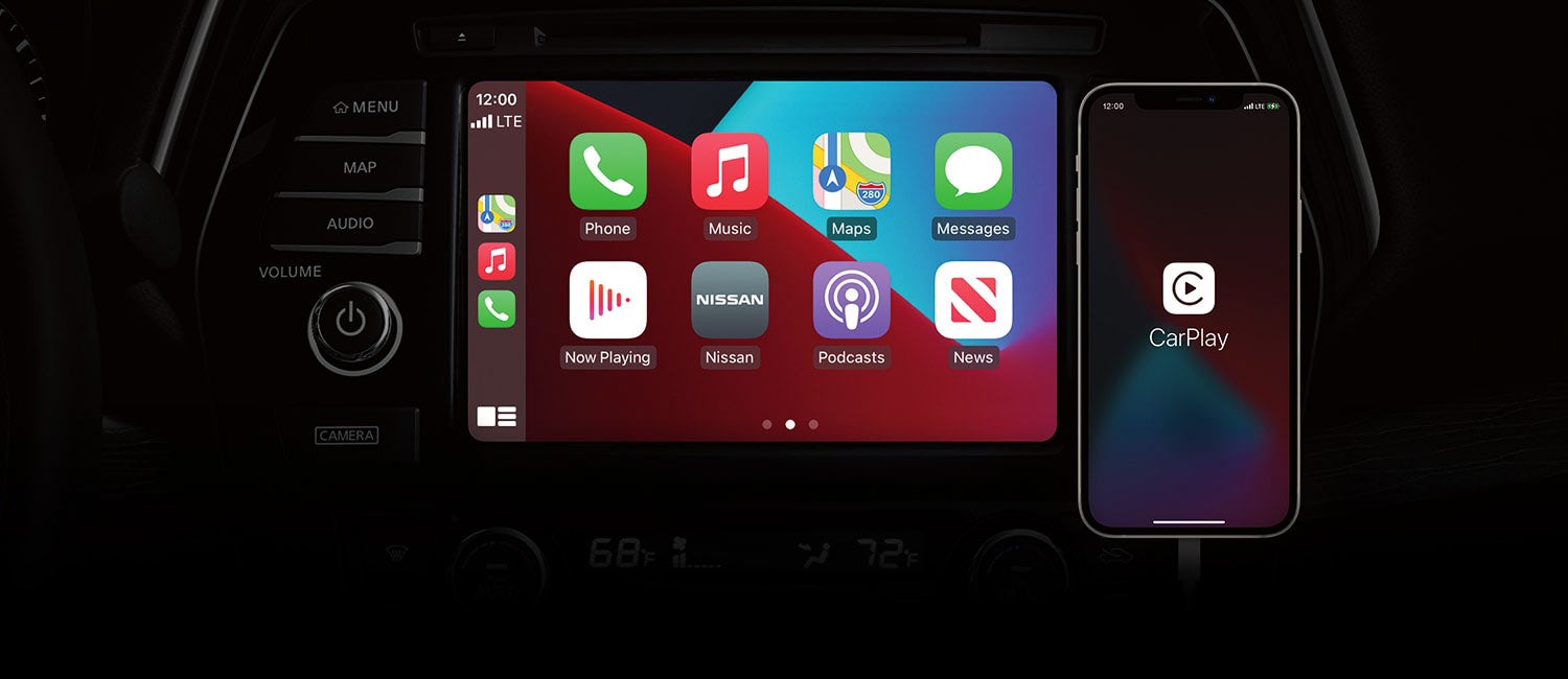 2022 Nissan Maxima touch screen with carplay connected apps | Natchez Nissan in Natchez MS