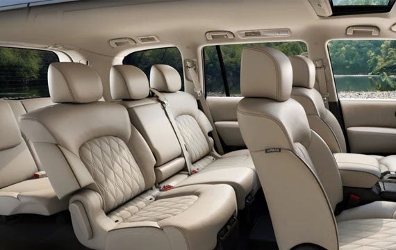 2023 Nissan Armada showing 8 seats | Natchez Nissan in Natchez MS