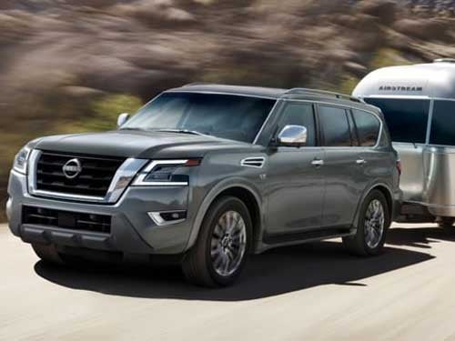 2023 Nissan Armada towing