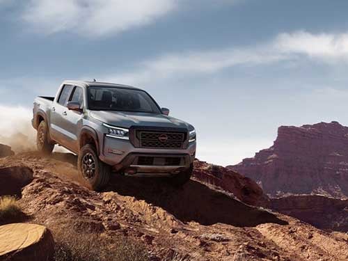 2024 Nissan Frontier off-roading