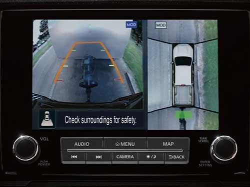 2024 Nissan Frontier Intelligent Around View Monitor